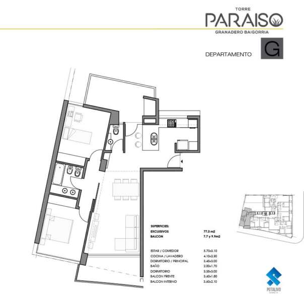 AV. SAN MARTÍN 1392 06 07 – TORRE PARAISO