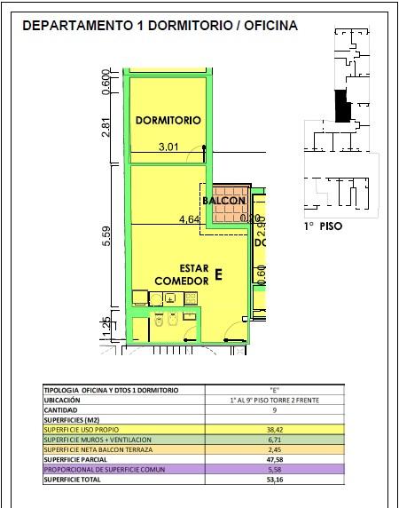SAN JUAN 645 01 05 TORRE 2