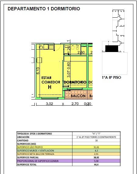 SAN JUAN 645 01 09 TORRE 2